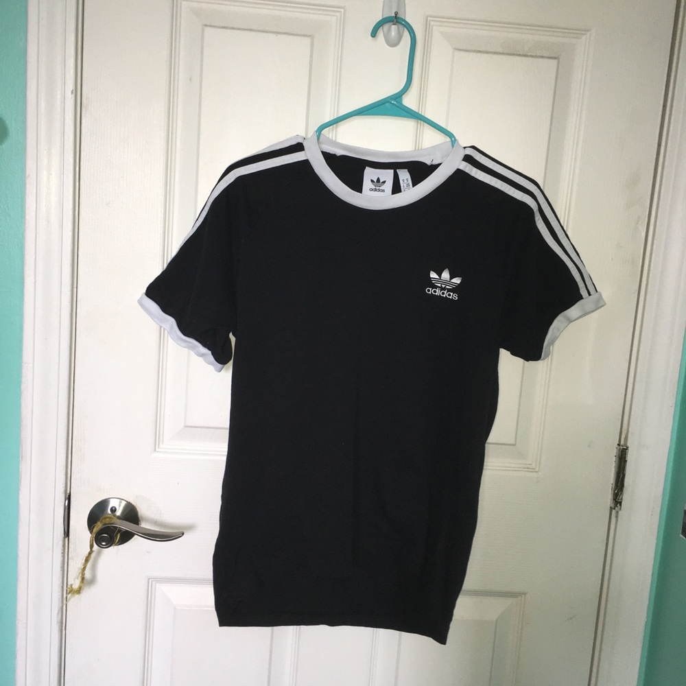 -b&w Adidas tee-